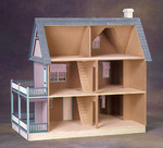 Finished Victoria's Farmhouse Dollhouse Model