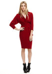Stretch Crepe Dress