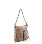 Taupe Snake Sophie Cross-Body