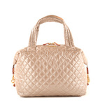 Caramel Fleck Large Sutton Satchel