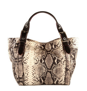 Snake Print Ava Tote