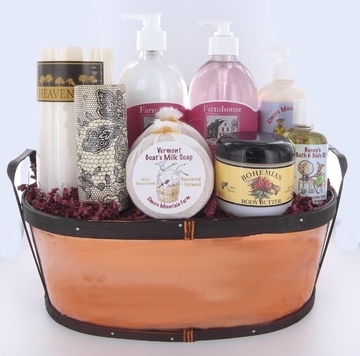 Vermont Bath and Body Gift Basket