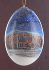 Real Egg Stowe Vermont Ornamnet