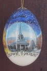 Real Egg Stowe Vermont Ornamnet