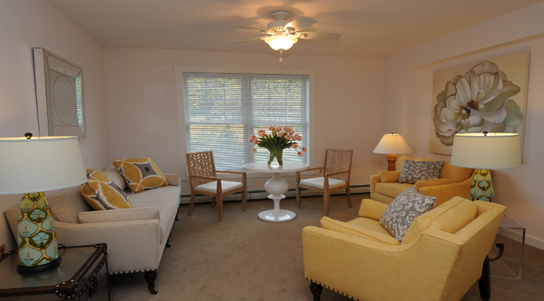 The Lodge at Shelburne Bay Shores Unit Living Room