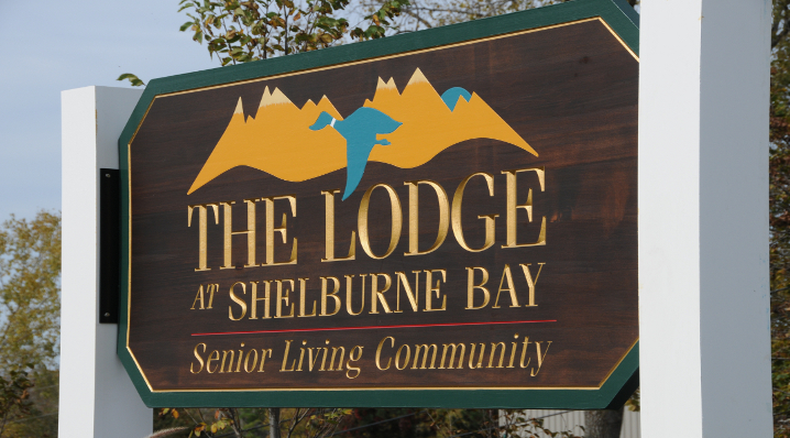 The Lodge at Shelburne Bay Sign