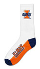 Illinois Long Crew Sock
