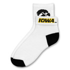 Iowa Short Crew Roll Down Sock