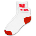 Nebraska Short Crew Roll Down Sock