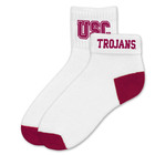 USC Southern California Short Crew Roll Down Sock