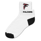 Atlanta Falcons Short Crew Roll Down Sock