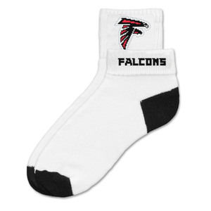Atlanta Falcons Short Crew Roll Down Sock