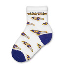 Baltimore Ravens All Over Kids Sock