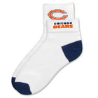Chicago Bears Short Crew Roll Down Sock