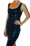 Blue Sequin Dress