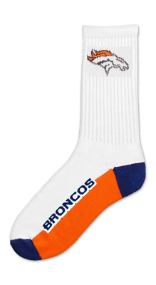 Denver Broncos Long Crew Sock