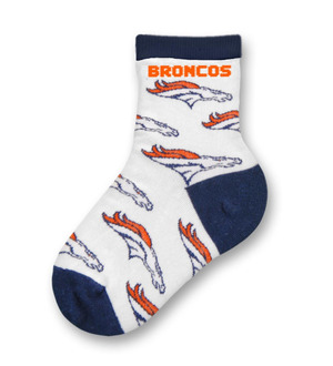 Denver Broncos All Over Kids Sock