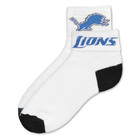 Detroit Lions Short Crew Roll Down Sock