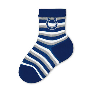 Indianapolis Colts Kids Stripe Sock