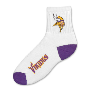 Minnesota Vikings Short Crew Sock