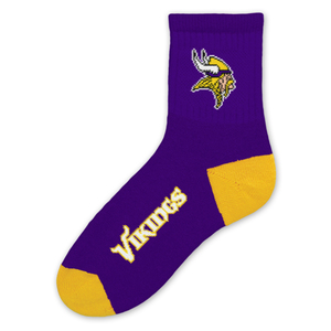 Minnesota Vikings Team Color Short Crew