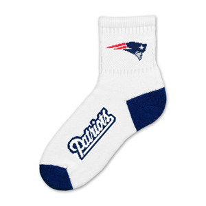 New England Patriots Short Crew Sock