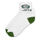 New York Jets Short Crew Roll Down Sock