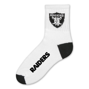 Oakland Raiders Short Crew Sock