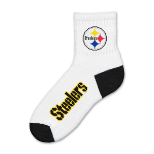 Pittsburgh Steelers Short Crew Sock