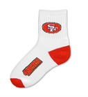 San Francisco 49er's Short Crew Kids Sock