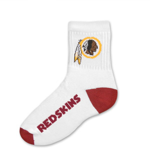Washington Redskins Short Crew Kids Sock