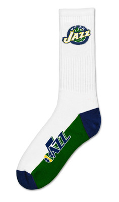 Utah Jazz Long Crew Sock