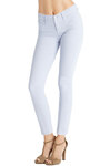 Luxe Twill 811 Mid Rise Skinny in Heliotrope