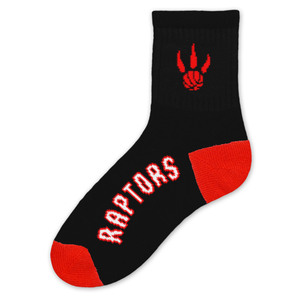 Toronto Raptors Team Color Short Crew Sock