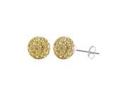 Gold Crystal Studs 