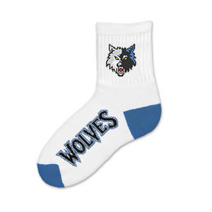 Minnesota Timberwolves Short Crew Kids Sock