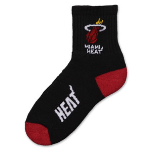 Miami Heat Team Color Short Crew Sock
