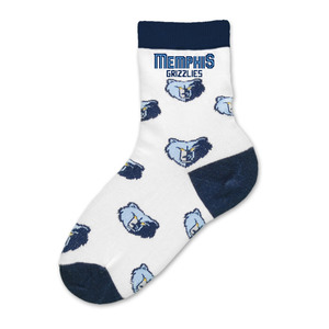 Memphis Grizzlies All Over Kids Sock