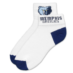 Memphis Grizzlies Short Crew Roll Down Sock