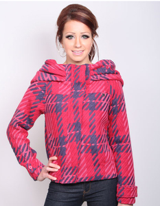 Nora Pink Tweed Coat