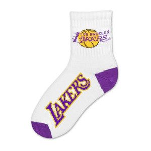 Los Angeles Lakers Short Crew Kids Sock