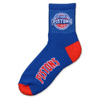 Detroit Pistons Team Color Short Crew Sock