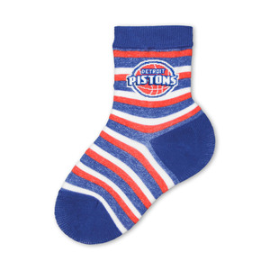 Detroit Pistons Kids Stripe Sock