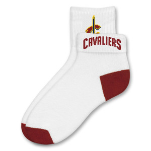 Cleveland Cavaliers Roll Down Short Crew Sock