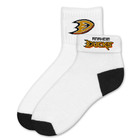 Anaheim Ducks Short Crew Roll Down Sock