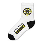 Boston Bruins Kids Short Crew Sock