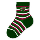 Minnesota Wild Kids Stripe Sock