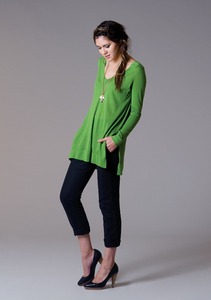 Wide V Neck Tunic