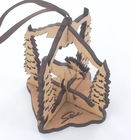 3D Wooden Moose Ornament
