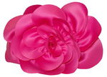 Rose Satin Box Clutch